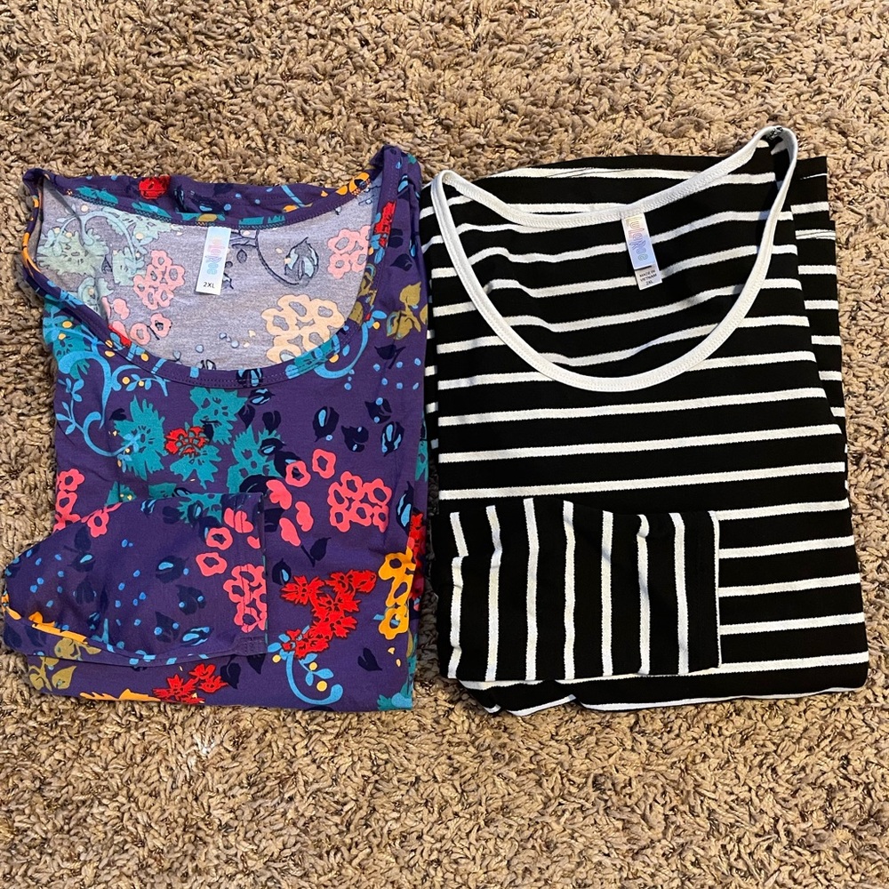 Lularoe Lynnae tees